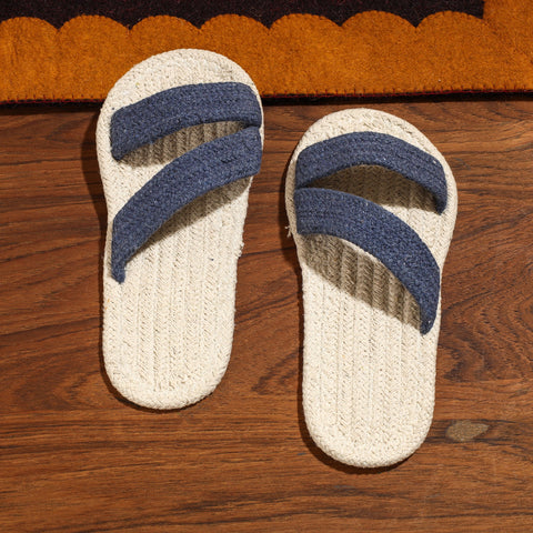  Hand Braided Cotton Stitched Home Slipper  30 Online - iTokri.com