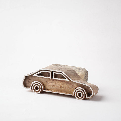  Hand-carved Rohida Wood Block (Big) 