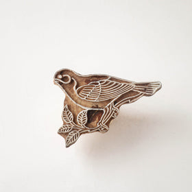  Hand-carved Rohida Wood Block (Big) 