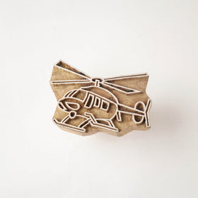  Hand-carved Rohida Wood Block (Big) 