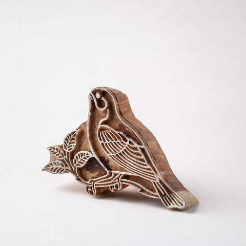  Hand-carved Rohida Wood Block (Big) 