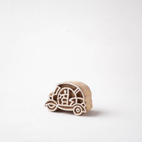  Hand-carved Rohida Wood Block (Big) 