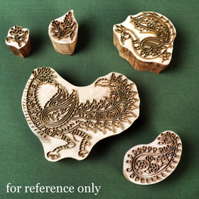  Handcrafted Metal Wood Block (Deep engraving) Online India 