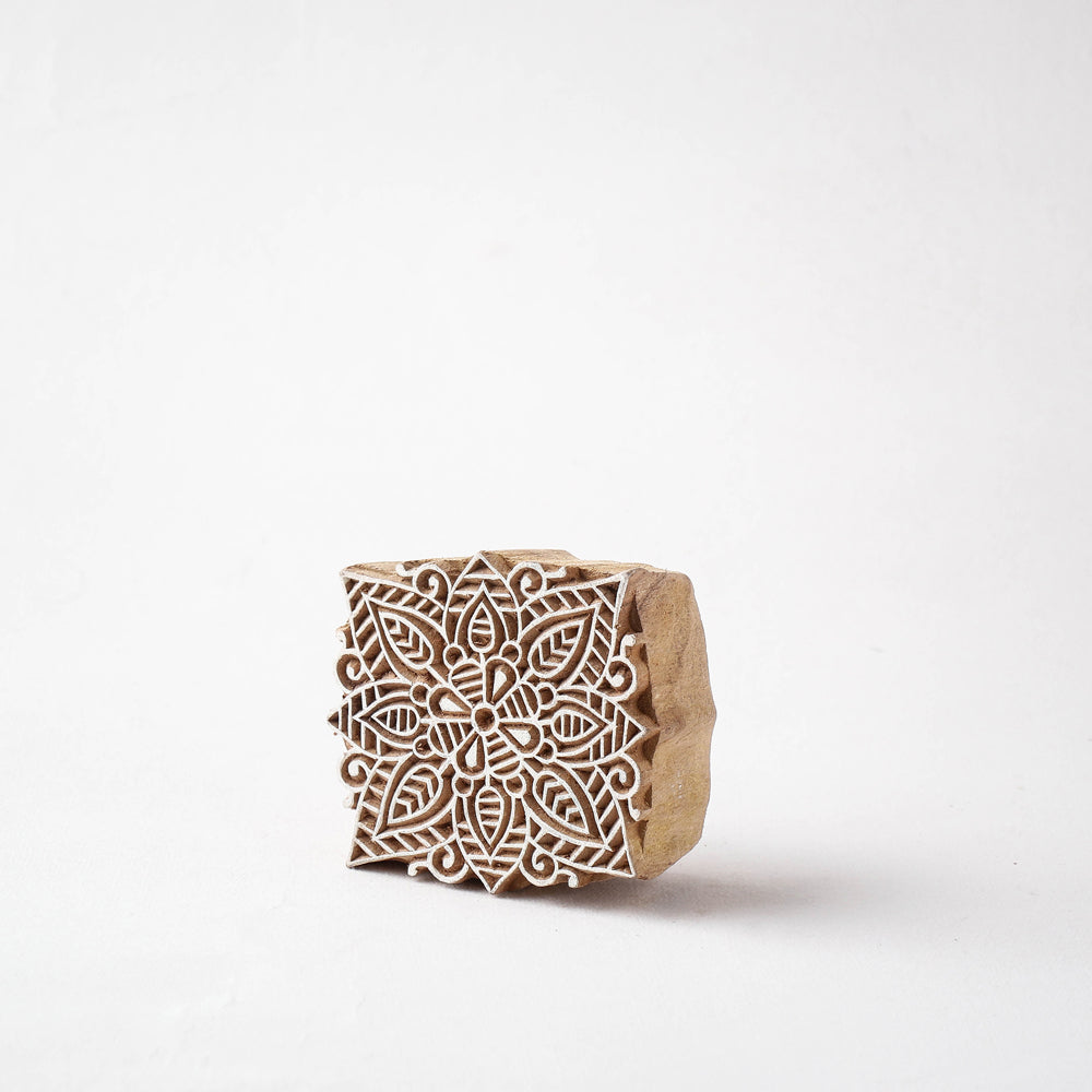  Hand-carved Rohida Wood Block (Big) 