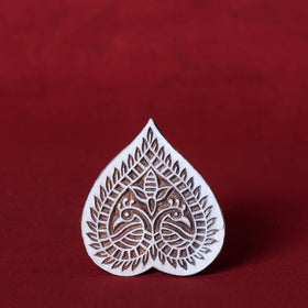  Hand-carved Rohida Wood Block (Small) 