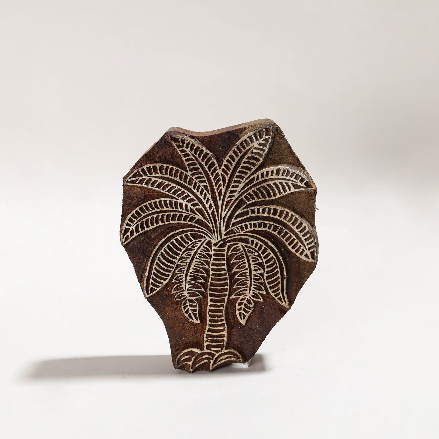  Hand-carved Sheesham Wood Block 73 
