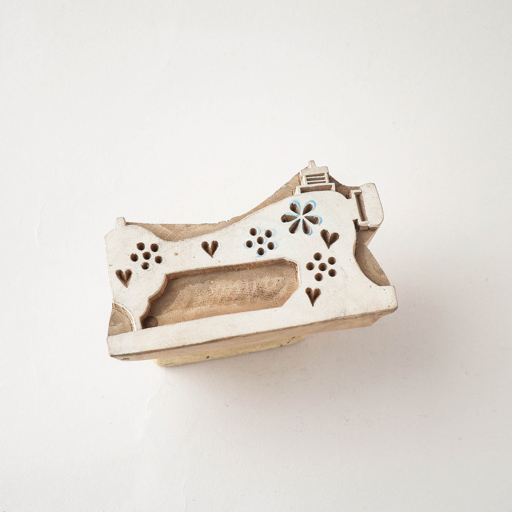  Hand-carved Sheesham Wood Block 