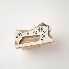  Hand-carved Sheesham Wood Block 