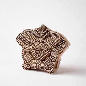  Hand-carved Sheesham Wood Block 