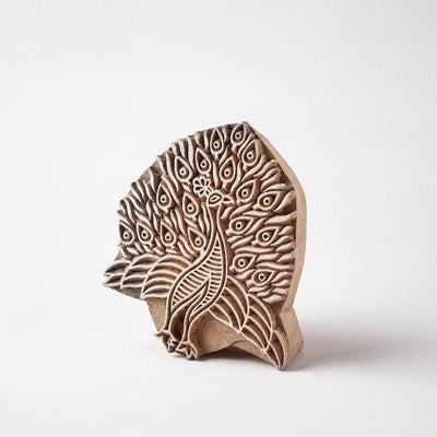  Hand-carved Sheesham Wood Block 