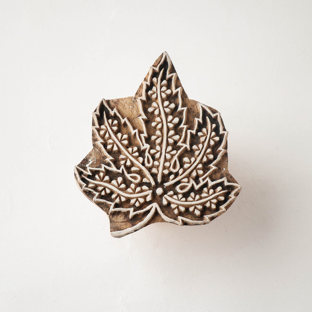  Hand-carved Sheesham Wood Block 