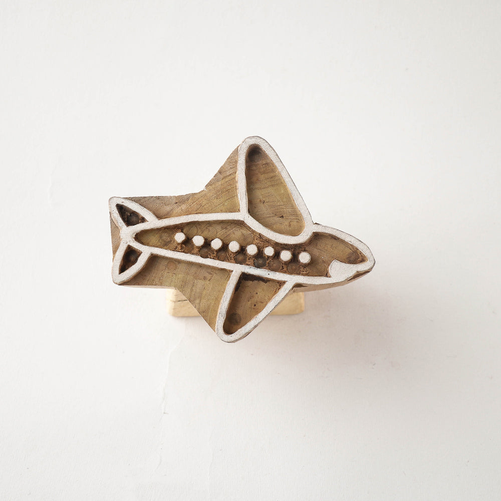  Hand-carved Sheesham Wood Block 