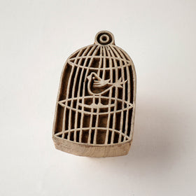  Hand-carved Sheesham Wood Block 