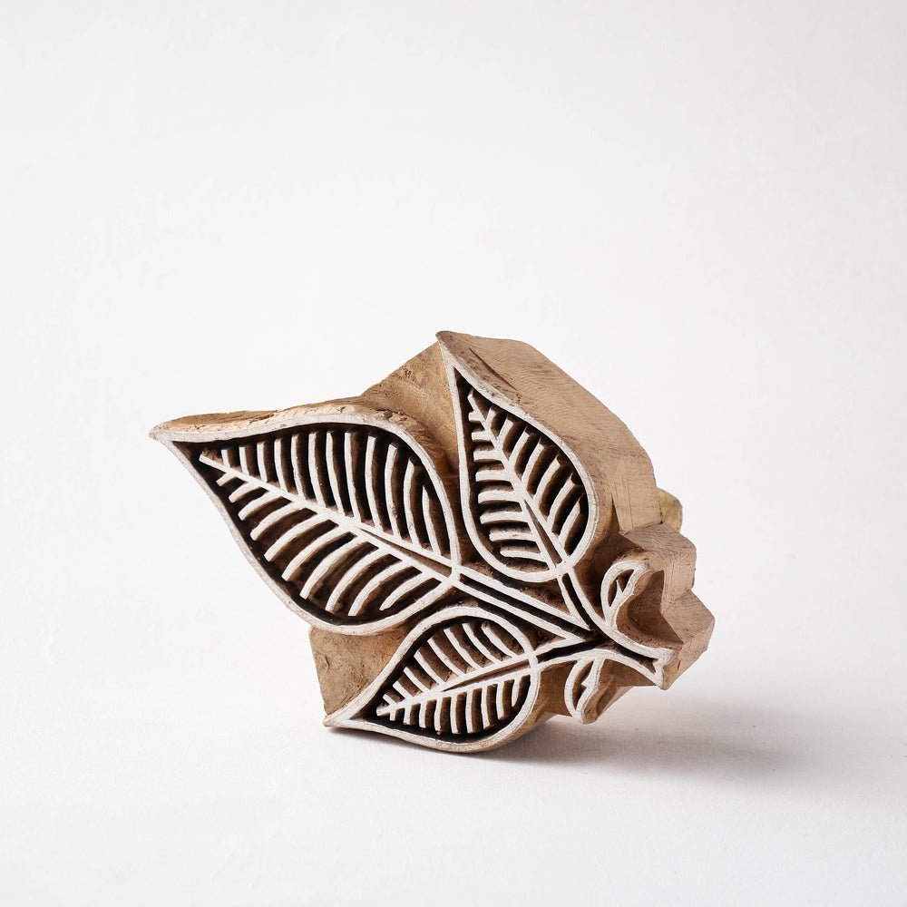  Hand-carved Sheesham Wood Block 