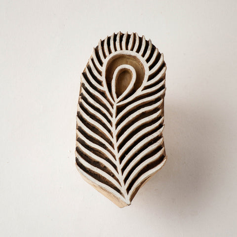  Hand-carved Sheesham Wood Block 