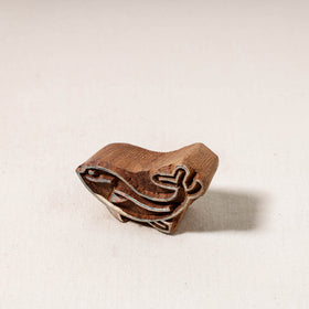  Hand-carved Sheesham Wood Block 