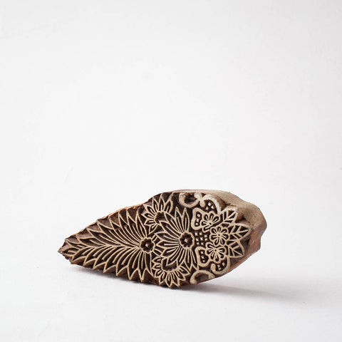  Hand-carved Sheesham Wood Block 