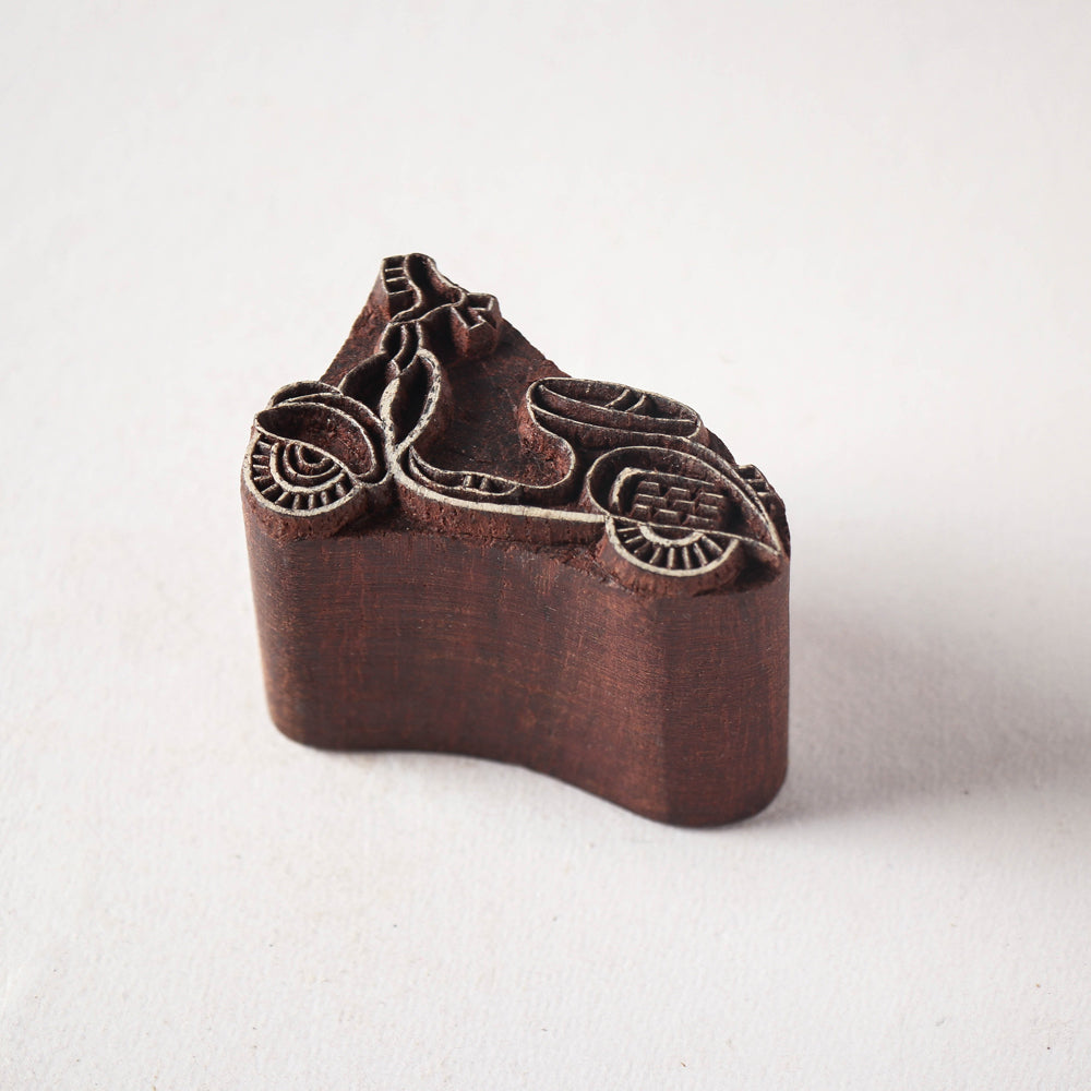  Hand-carved Sheesham Wood Block 