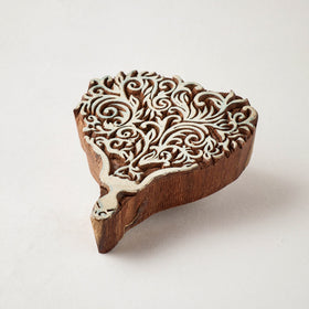  Hand-carved Sheesham Wood Block 