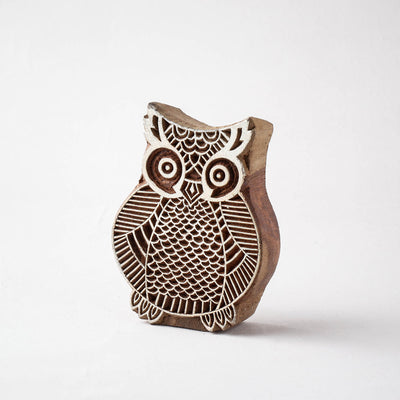  Hand-carved Sheesham Wood Block 