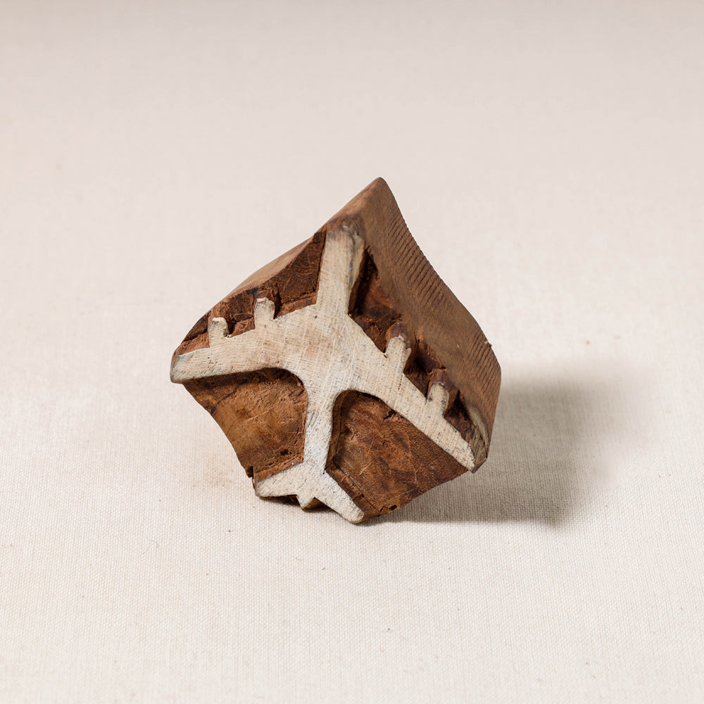  Hand-carved Sheesham Wood Block 