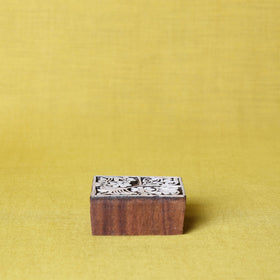  Hand-carved Sheesham Wood Block 