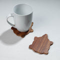  Hand Carved Sheesham Wood Coasters Online at iTokri.com 