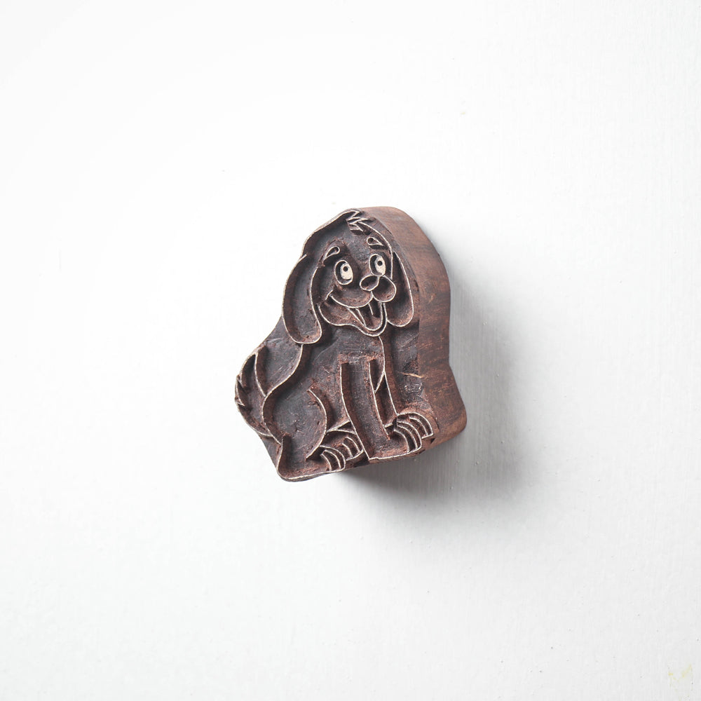  Hand-carved Sheesham Wood Block 