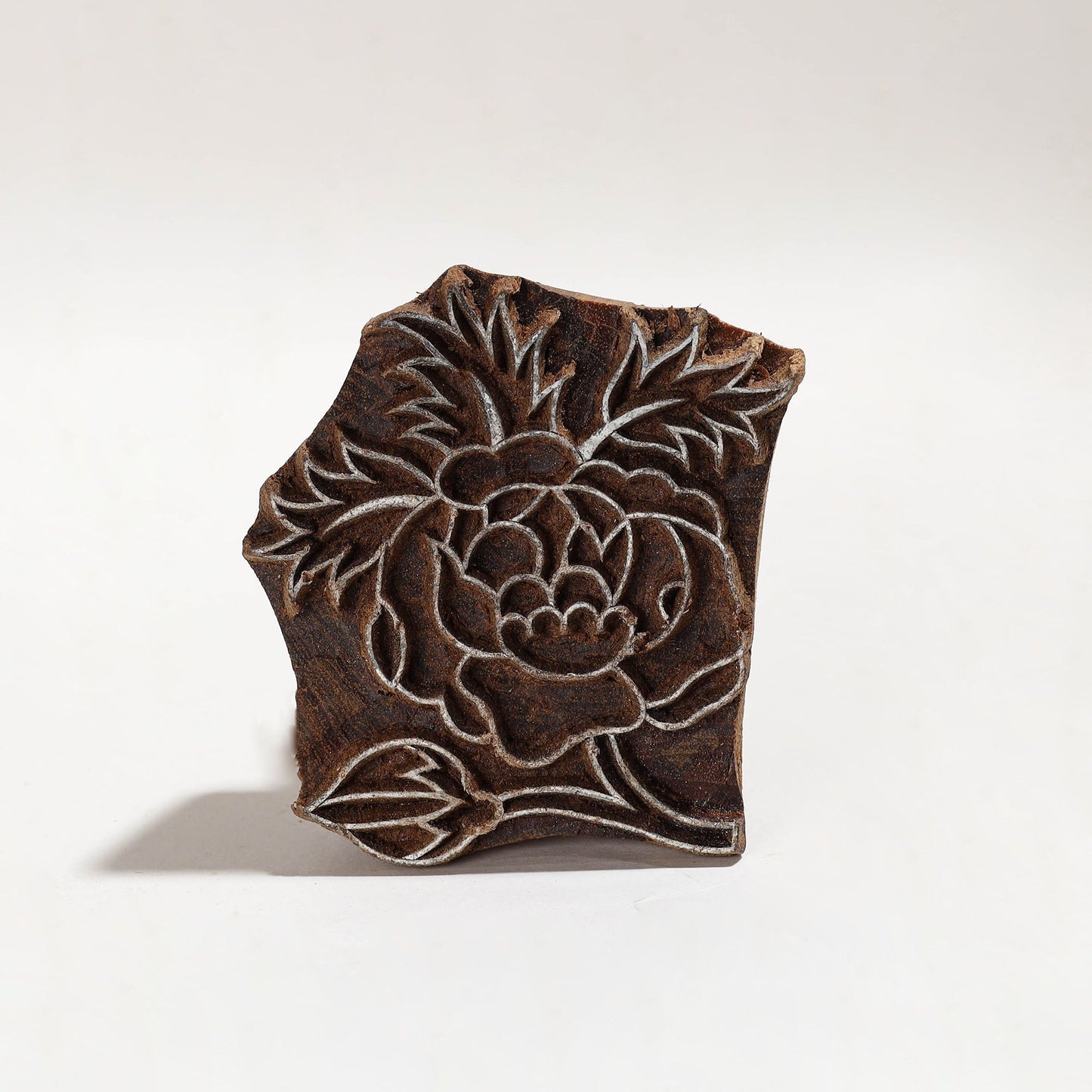  Hand-carved Teak Wood Block by Gangadhar (Big) 46 