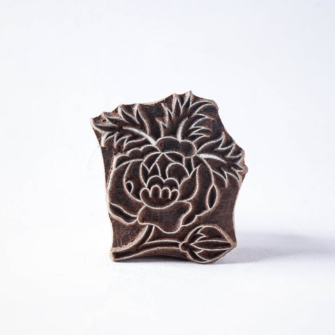  Hand-carved Teak Wood Block by Gangadhar (Big) 46 