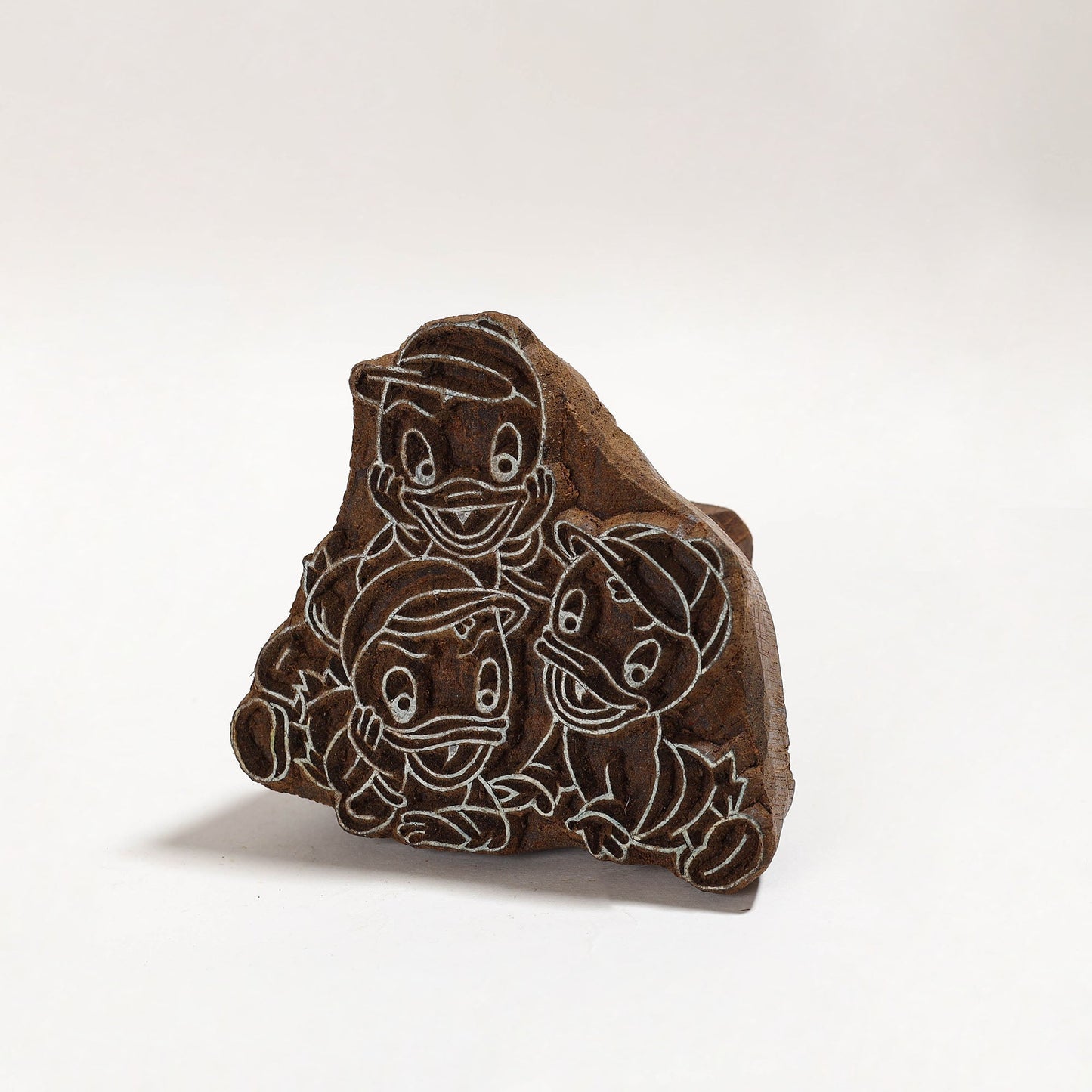  Hand-carved Teak Wood Block by Gangadhar (Big) 77 Online in India l iTokri.com 