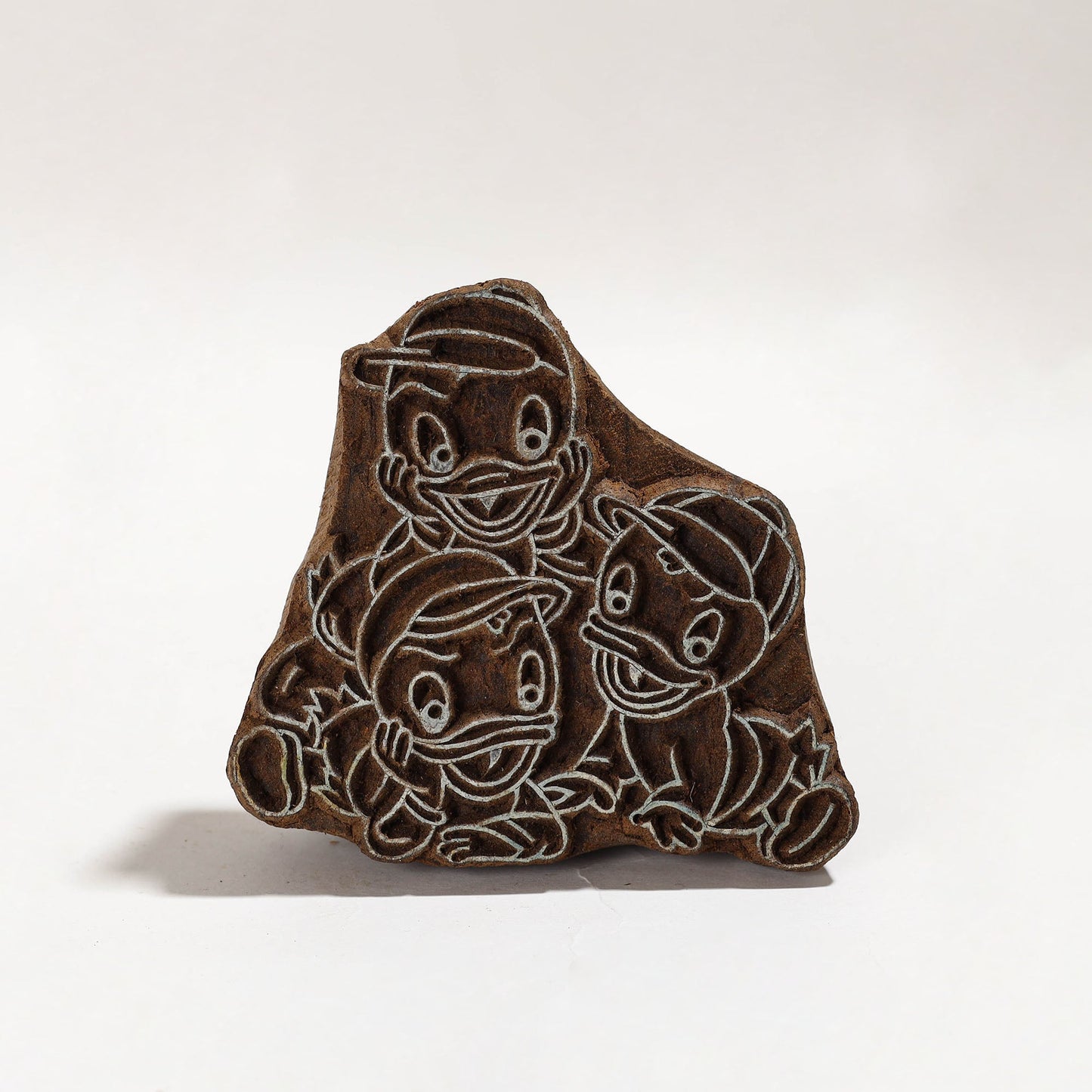  Hand-carved Teak Wood Block by Gangadhar (Big) 77 Online in India l iTokri.com 