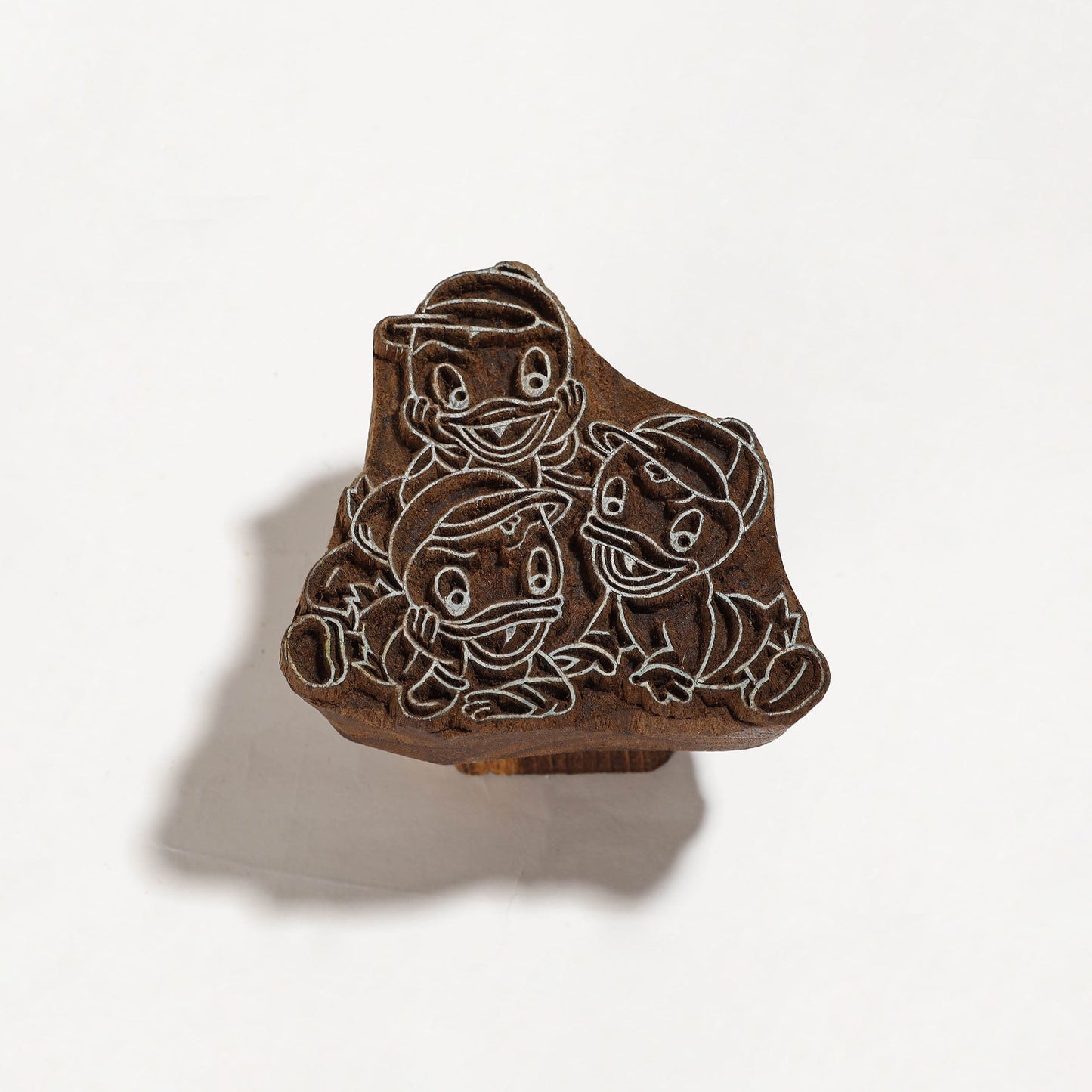  Hand-carved Teak Wood Block by Gangadhar (Big) 77 Online in India l iTokri.com 