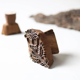  Hand-carved Teak Wood Block by Gangadhar Online in India l iTokri.com 