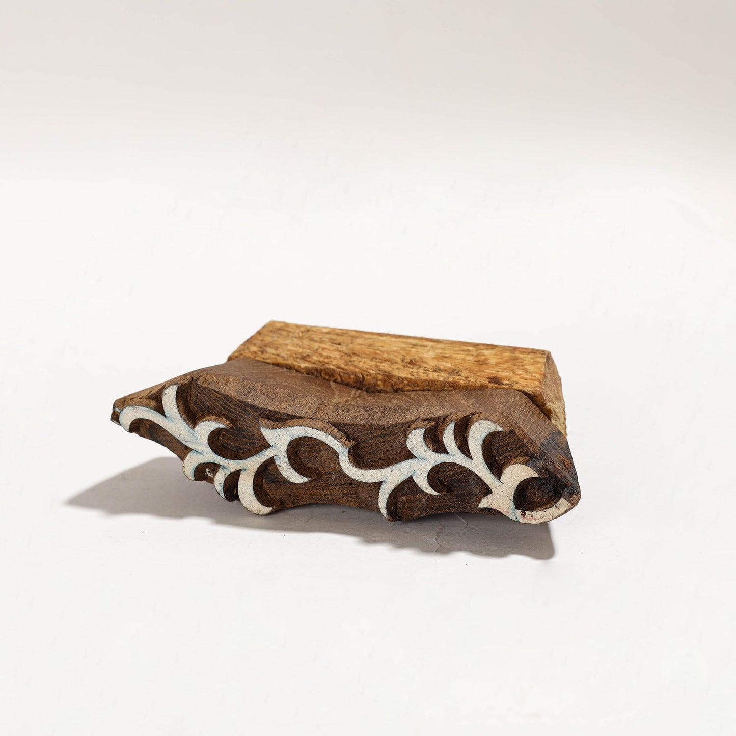  Hand-carved Teak Wood Block by Gangadhar (Medium) 86 Online in India l iTokri.com 