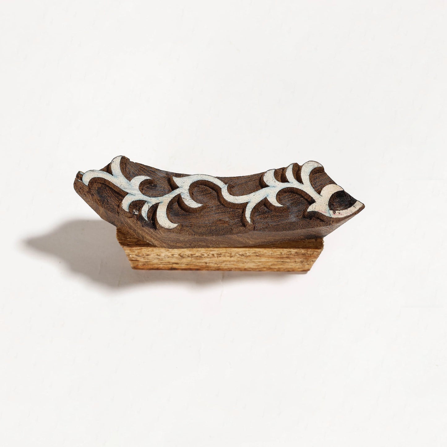  Hand-carved Teak Wood Block by Gangadhar (Medium) 86 Online in India l iTokri.com 