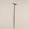 Hand-carved wooden home decor bird stick 09 - handcrafted