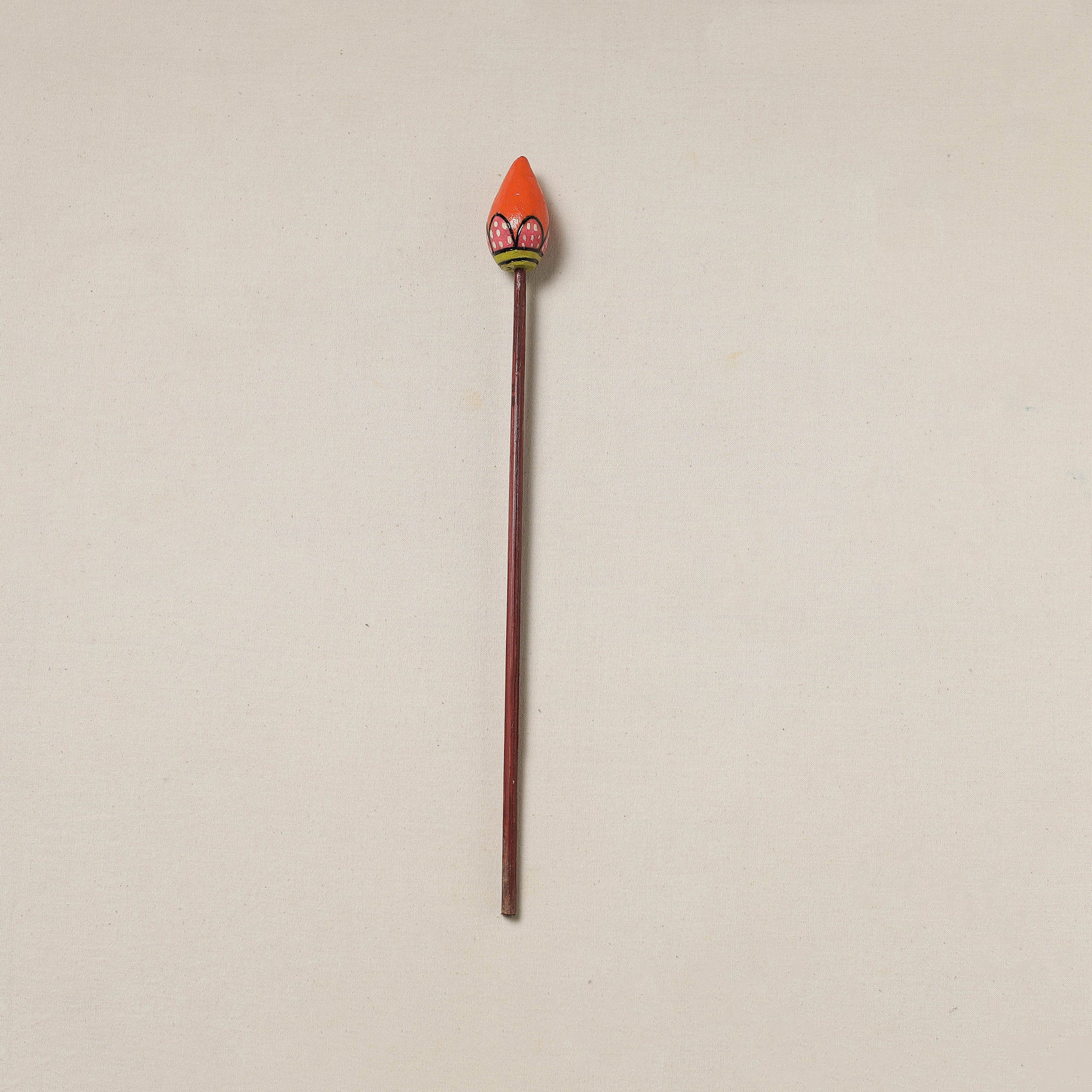  Hand-Carved Wooden Home Decor Flower Stick Online