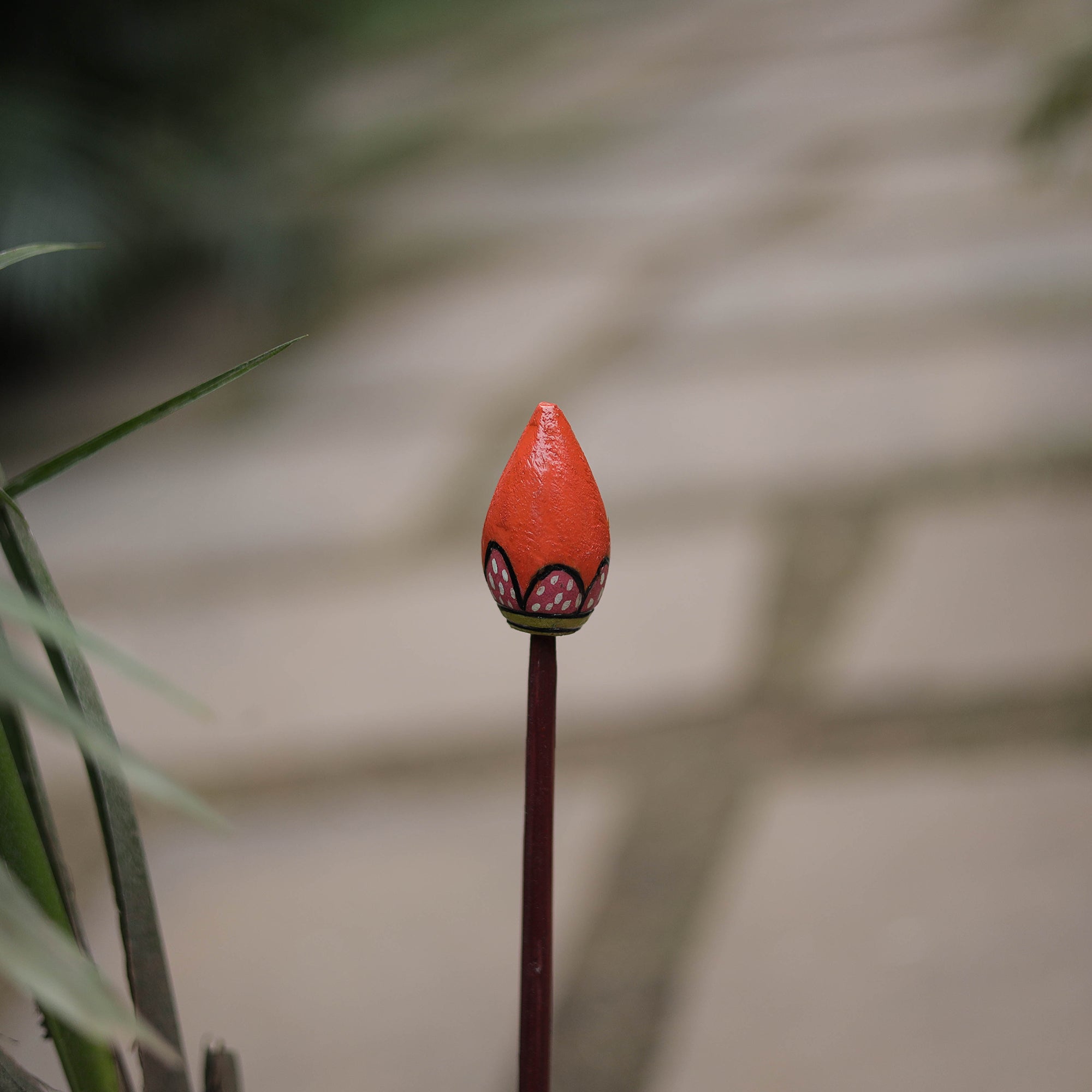  Hand-Carved Wooden Home Decor Flower Stick Online