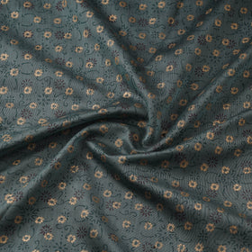 Hand chanderi silk sanganeri fabric 03 - handcrafted