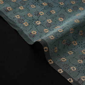 Hand chanderi silk sanganeri fabric 03 - handcrafted