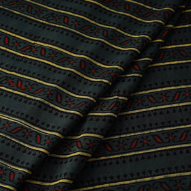 Hand cotton natural dyed fabric 03 - handcrafted