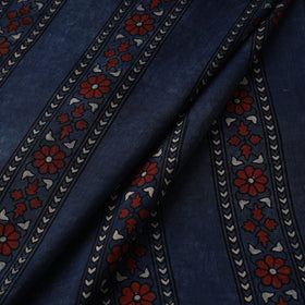 Hand cotton natural dyed fabric 05 - handcrafted