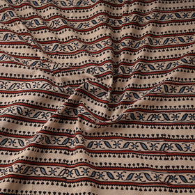 Hand cotton natural dyed fabric 06 - handcrafted