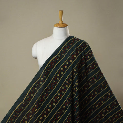 Hand cotton natural dyed fabric 07 - handcrafted