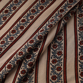 Hand cotton natural dyed fabric 12 - handcrafted