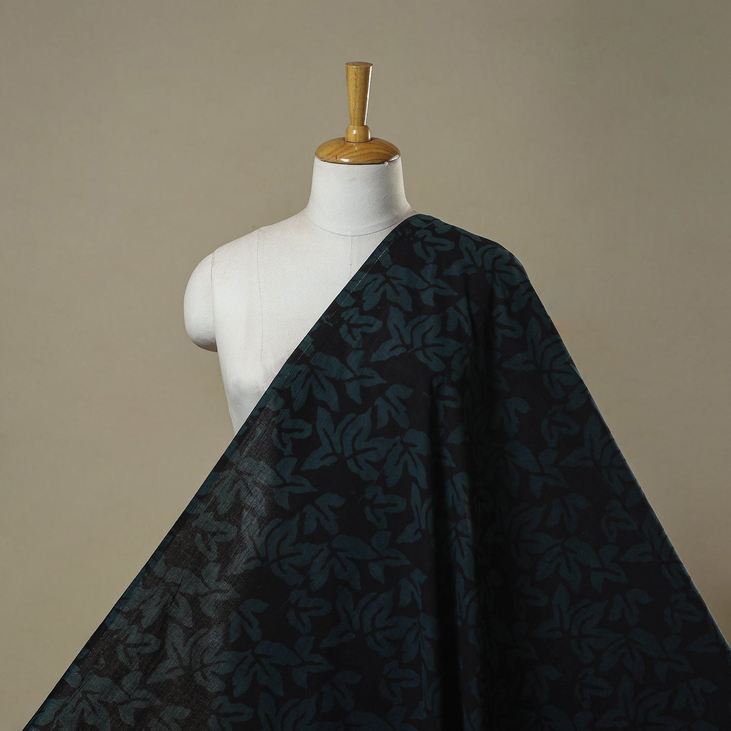 Hand cotton natural dyed fabric 19 - handcrafted