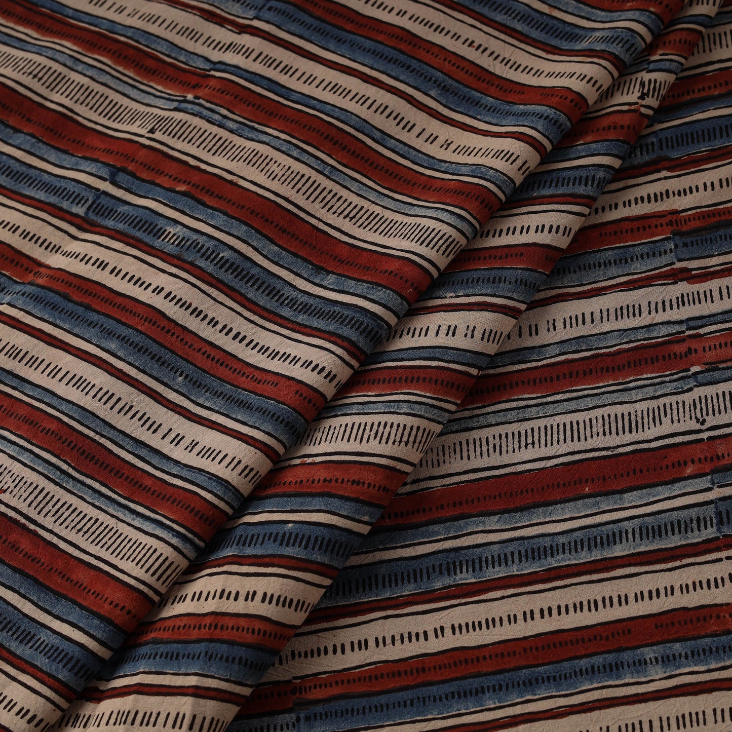 Hand cotton natural dyed fabric 20 - handcrafted