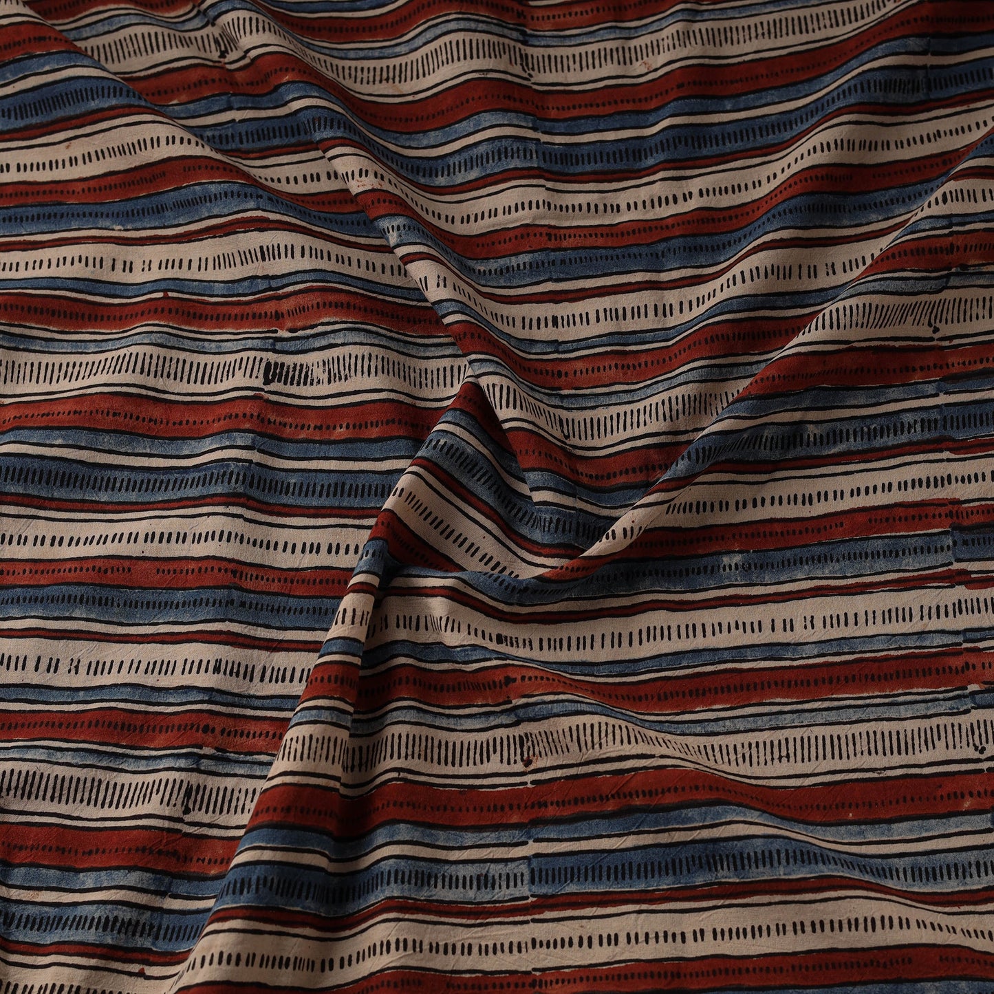 Hand cotton natural dyed fabric 20 - handcrafted