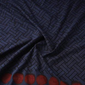 Hand cotton natural dyed fabric 22 - handcrafted